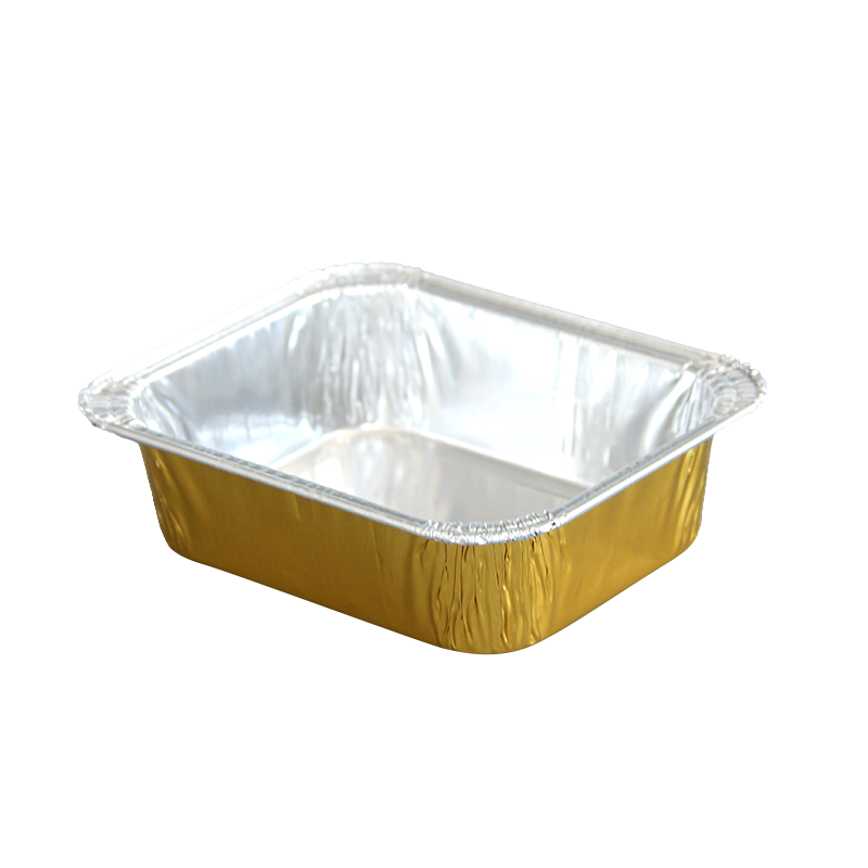 260ml oblongis Aluminium Foil Continens AK125