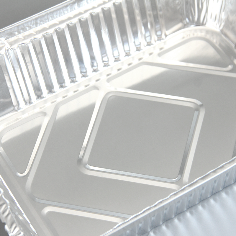 1900ml oblongis Aluminium Foil Continens Ik260