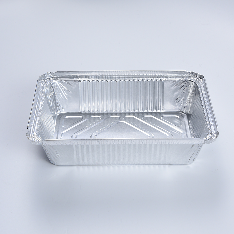 2200ml oblongis Aluminium Foil Continens ik315-1