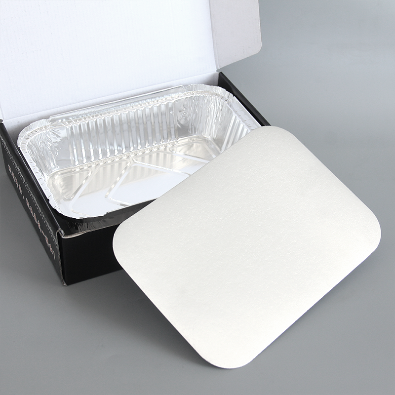 1900ml oblongis Aluminium Foil Continens Ik260