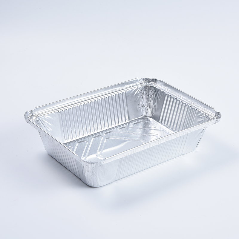 2200ml oblongis Aluminium Foil Continens ik315-1