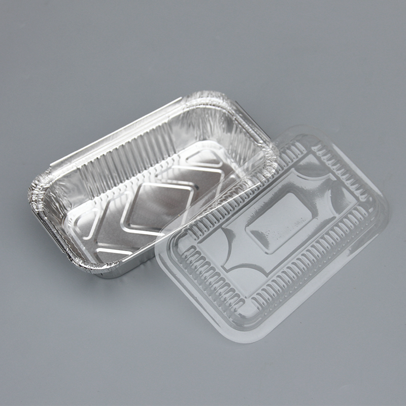 400ml oblongis Aluminium Foil Continens iK175